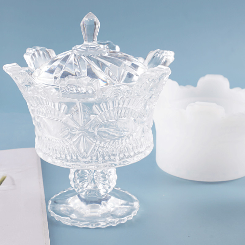 Resin Art Equipment - Caixa de armazenamento de cristal, molde