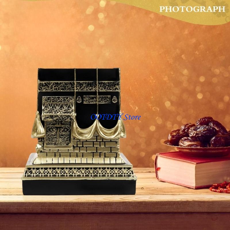 Resin Art Gift For Anniversary - 367A Kaba Islâmico Réplica Modelo Ramadãs