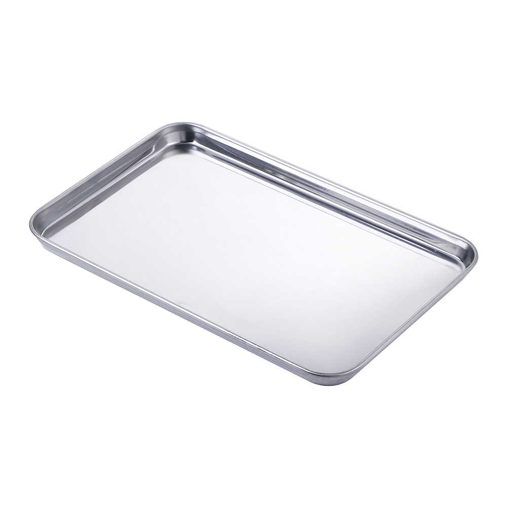 Tray Mold Rectangle - Assadeira Retangular de Aço Inoxidável para
