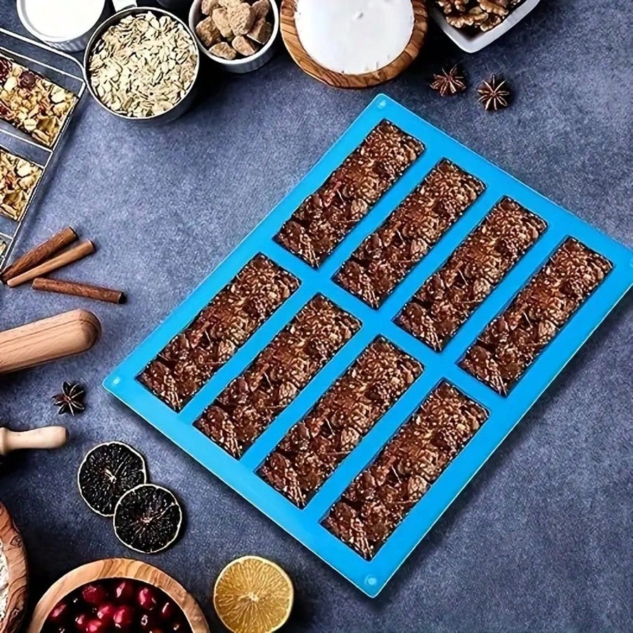 Tray Mold Rectangle - Molde de Silicone para Barras de