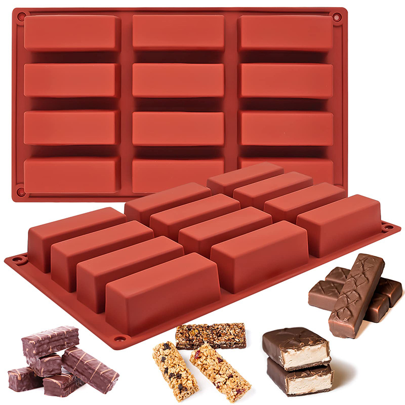 Tray Mold Rectangle - Moldes rectangulares de silicone para doces