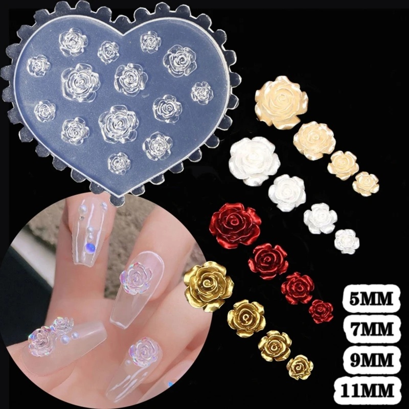 Resin Art Equipment - Decorações de Unhas em Forma de