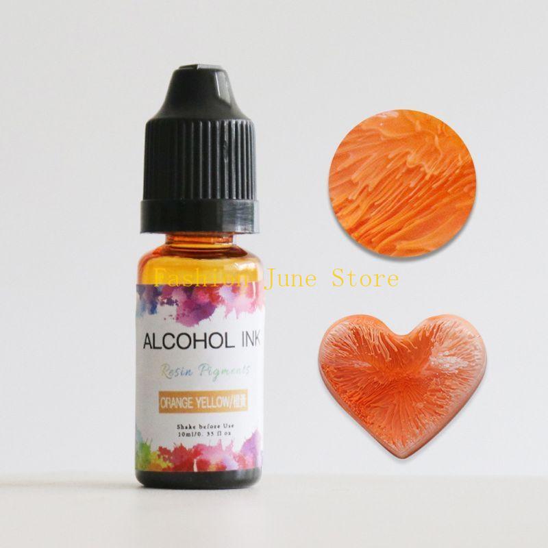 Resin Art Equipment - pigmento resina álcool, 24 cores, 10ml,