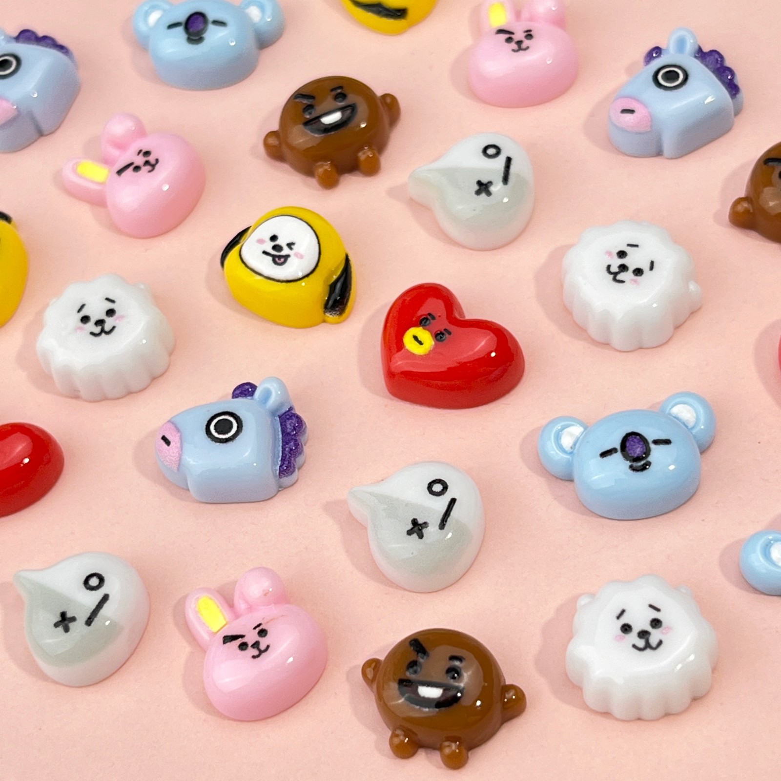 B T 21 Chimmy Koya RJ Shooky T - Resin Art Gift avaliação e preço