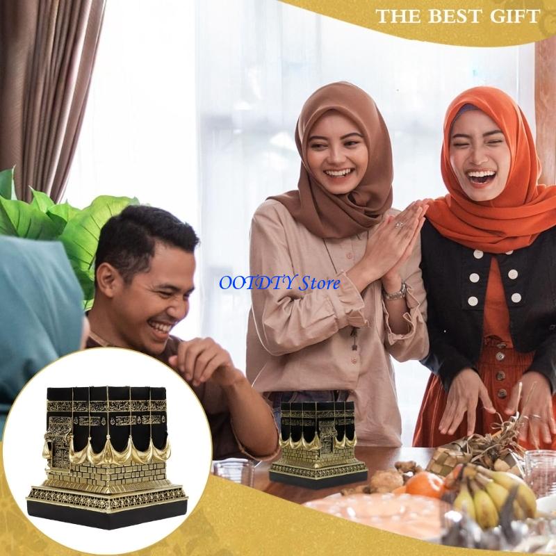 367A Kaba Islâmico Réplica Mod - Resin Art Gift For Anniversary avaliação e preço