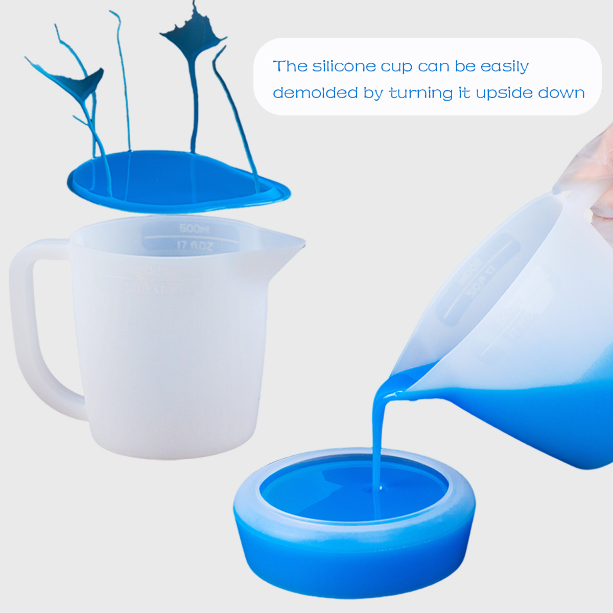 Copo de medição de silicone 50 - Resin Mixing Cup avaliação e preço