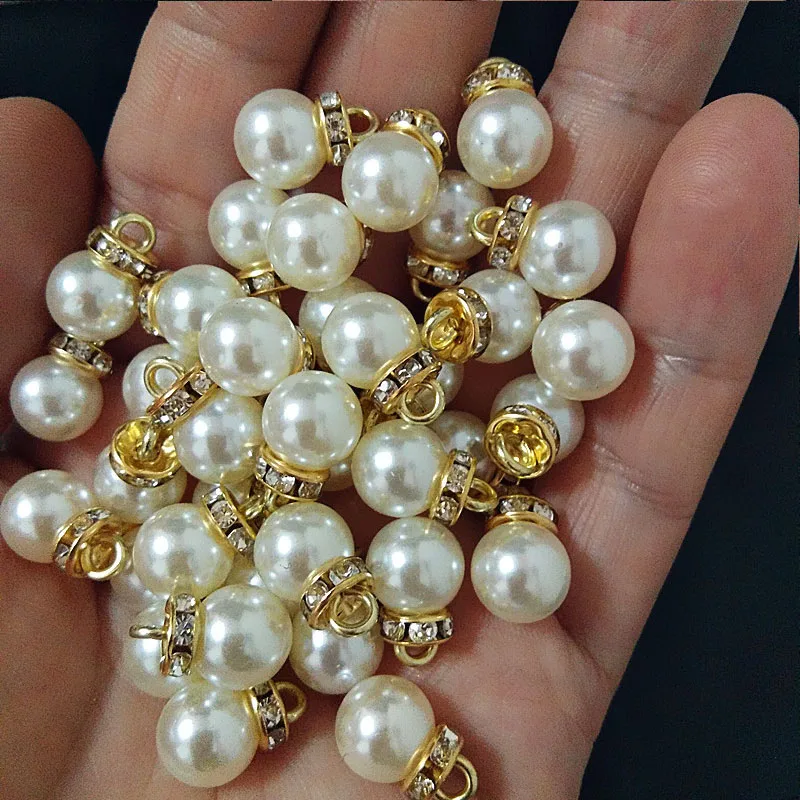 30 pçs redondo pérola diamante - Resin Art Gift For Anniversary avaliação e preço