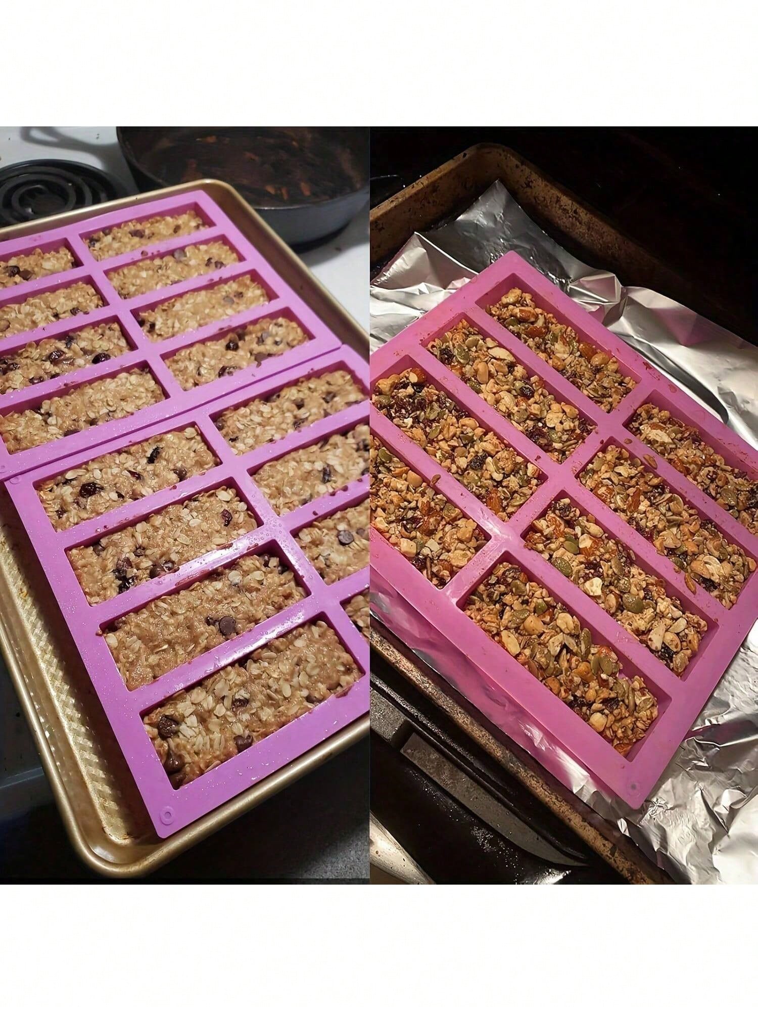 Molde de Silicone para Barras  - Tray Mold Rectangle avaliação e preço