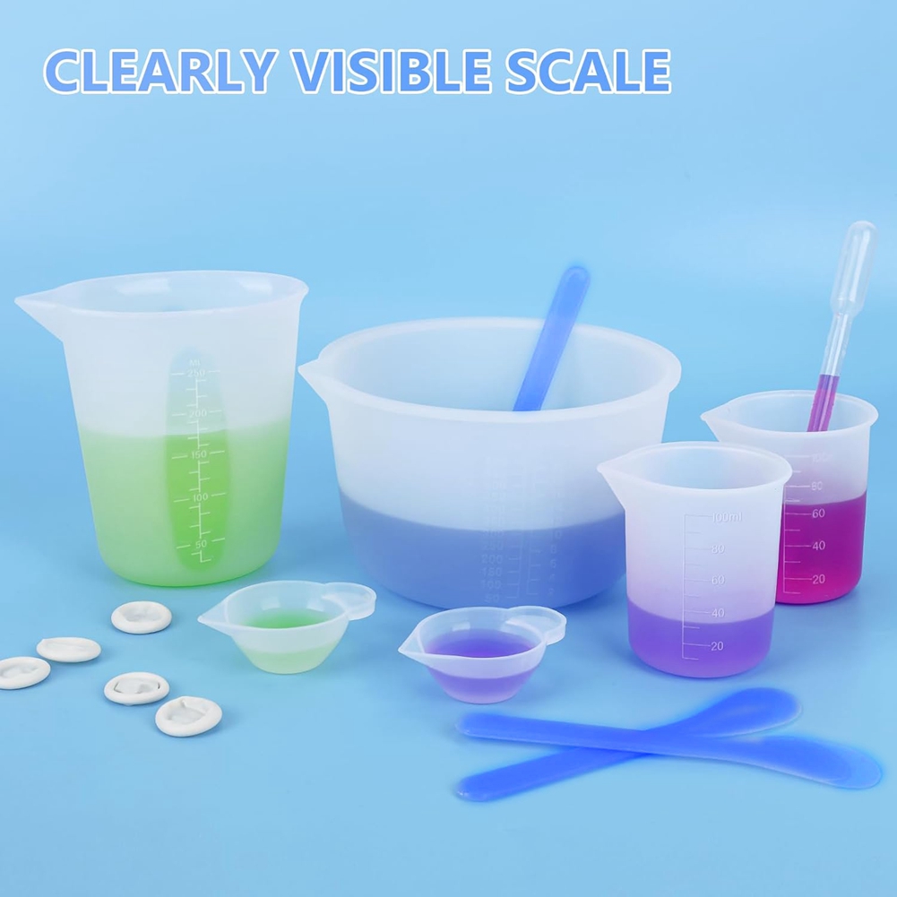 -Tuas de medição de silicone d - Resin Mixing Cup avaliação e preço