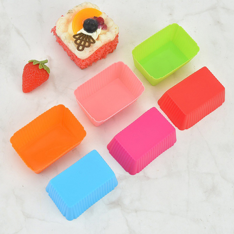 Silicone Baking Mold para Muff - Tray Mold Rectangle avaliação e preço