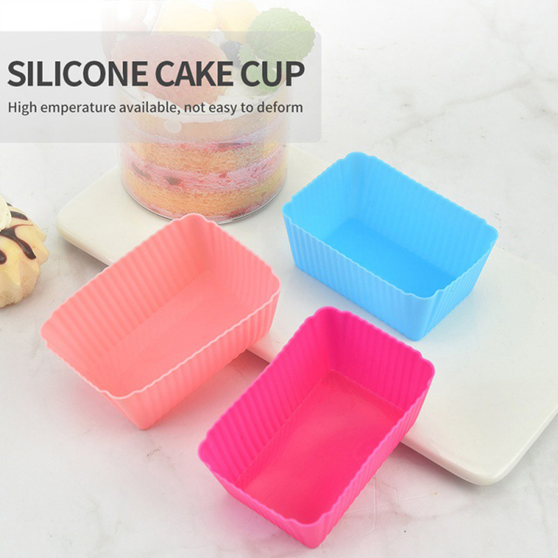 Silicone Baking Mold para Muff - Tray Mold Rectangle avaliação e preço