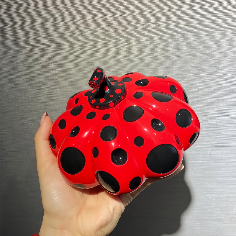 Abóbora de Bolinhas, Escultura - Background Resin Art avaliação e preço