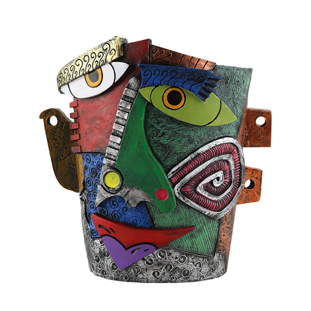 Vasos de plantas rosto interio - Resin Art Flowers avaliação e preço
