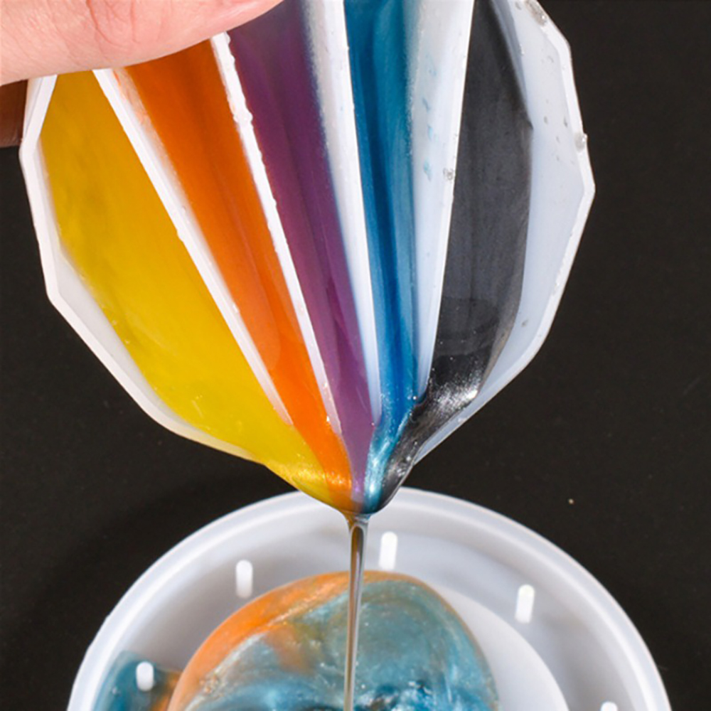 2/3/4/5 grades de silicone cop - Resin Mixing Cup avaliação e preço