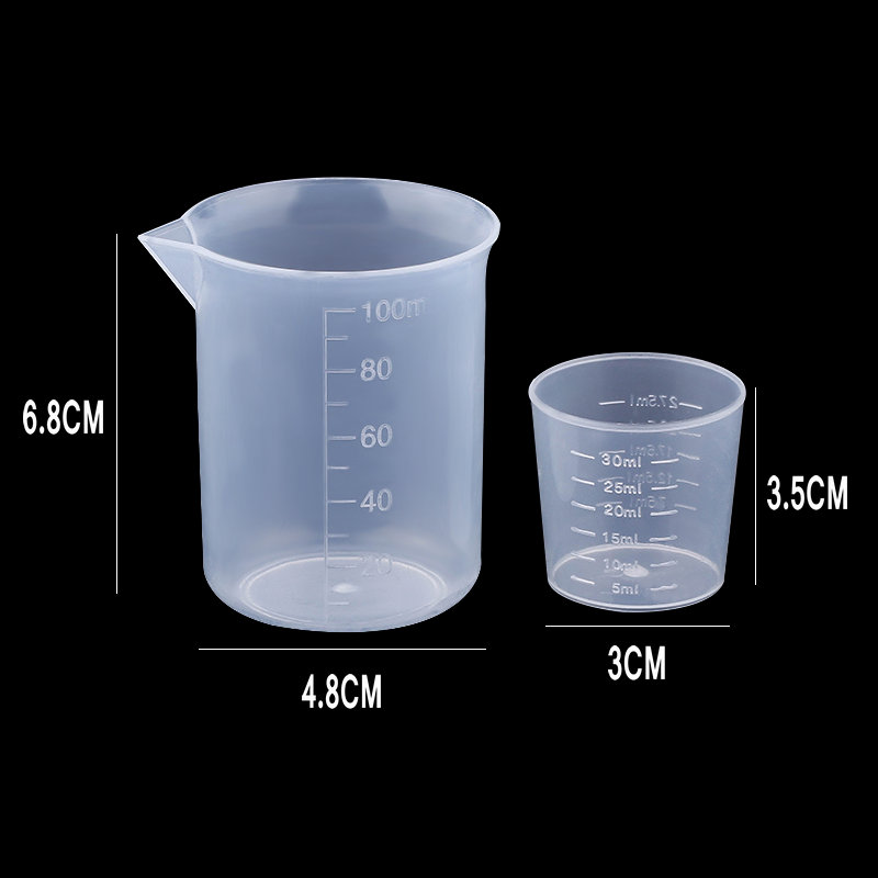 Copo Medidor de Plástico 100ML - Resin Mixing Cup avaliação e preço