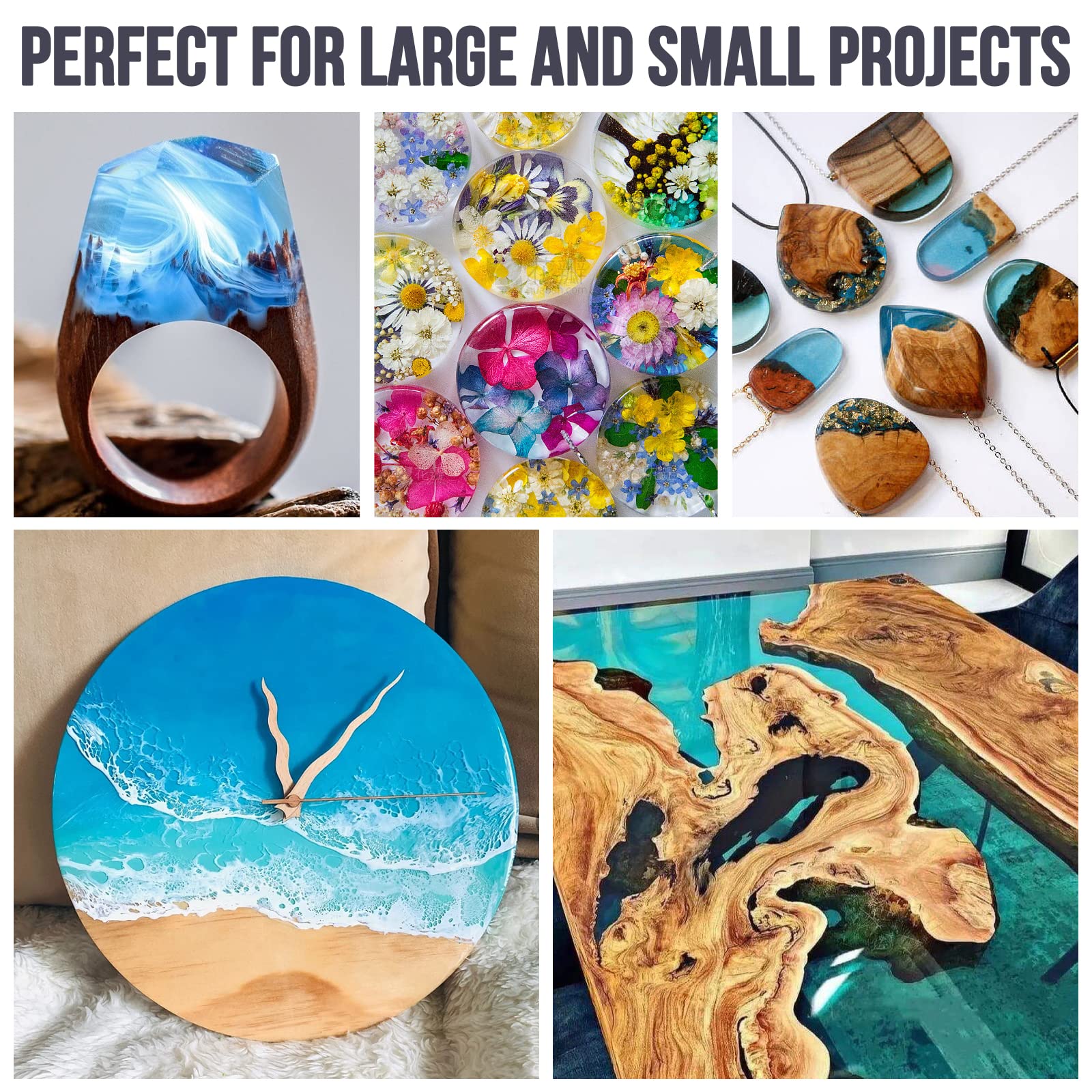 Conjunto de Kits de Resina Epó - Resin Art Equipment avaliação e preço