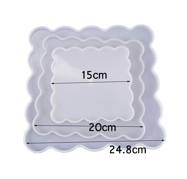 Molde de silicone de 3 camadas - Resin Art Equipment avaliação e preço