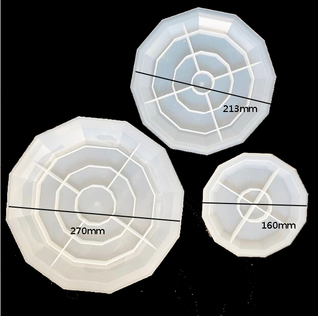 Molde de silicone de 3 camadas - Resin Art Equipment avaliação e preço