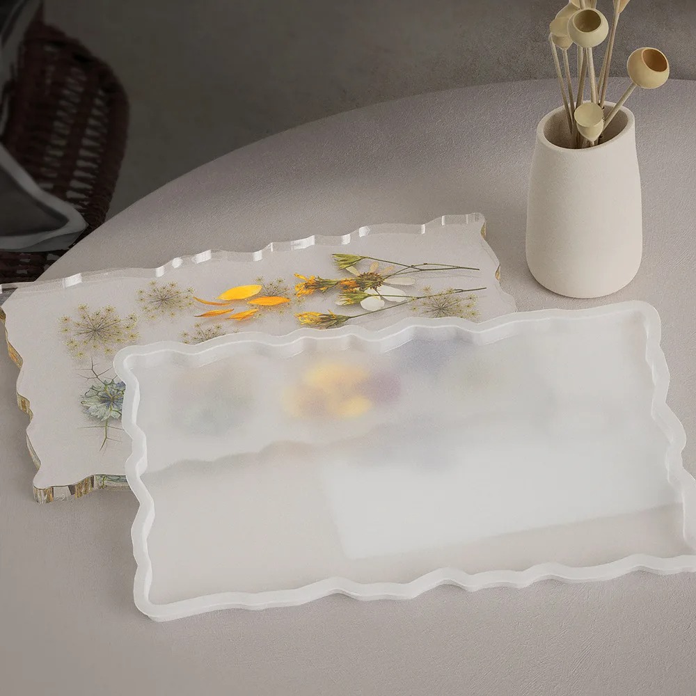 Bandeja de resina epóxi molde  - Tray Mold Rectangle avaliação e preço