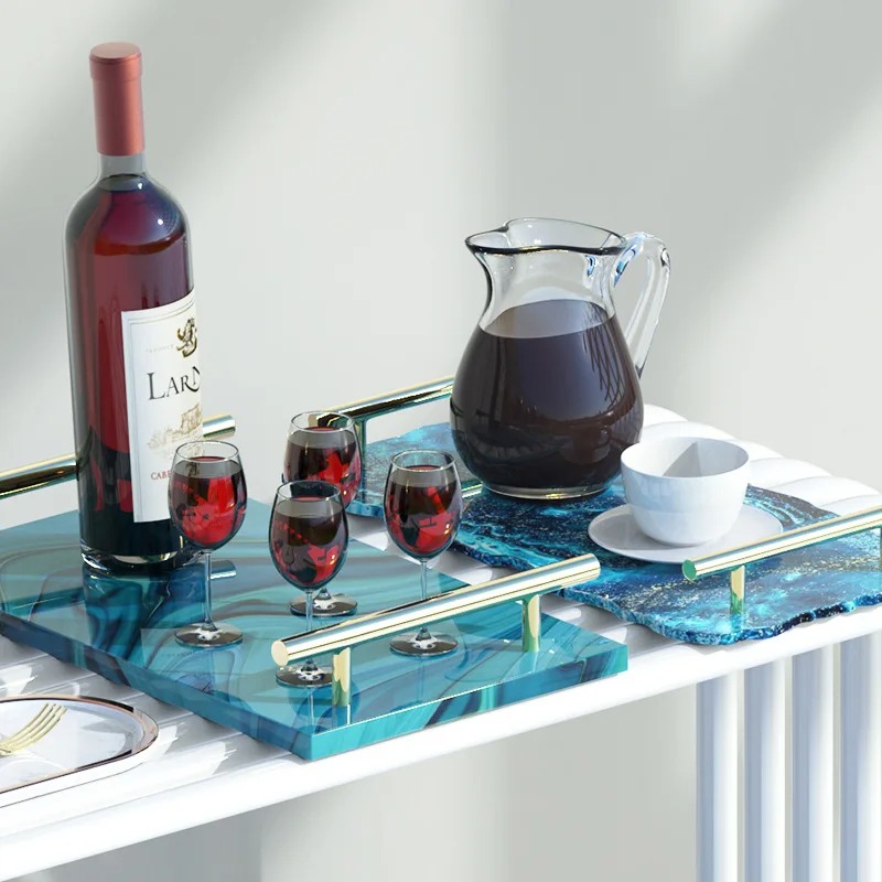 Bandeja de resina epóxi molde  - Tray Mold Rectangle avaliação e preço
