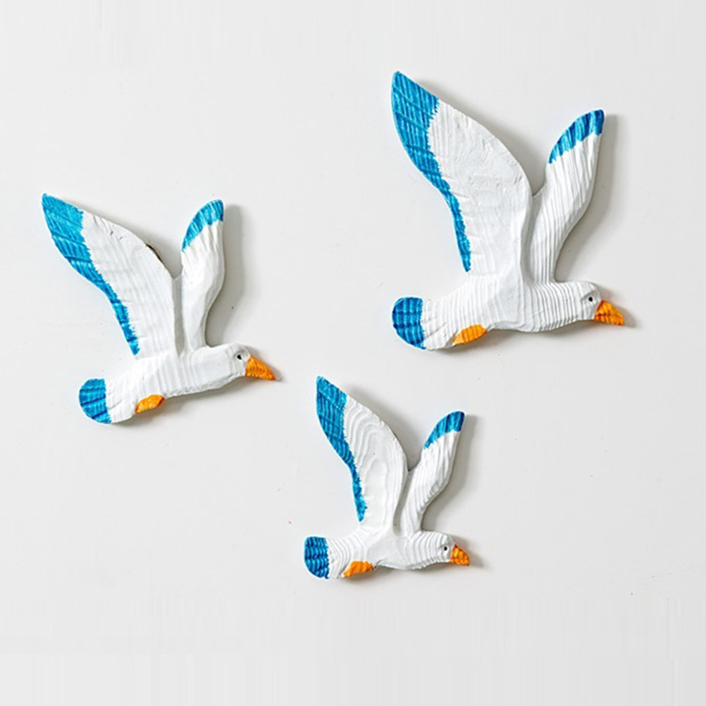 3 peças de pássaros decorativo - Background Resin Art avaliação e preço