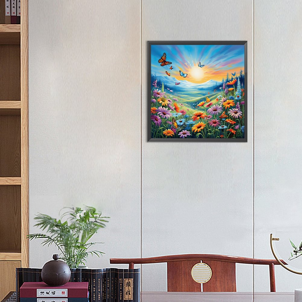 Pintura diamante família bonit - Resin Art Flowers avaliação e preço