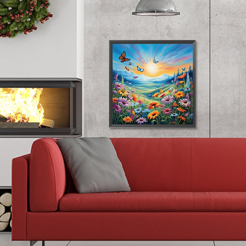 Pintura diamante família bonit - Resin Art Flowers avaliação e preço