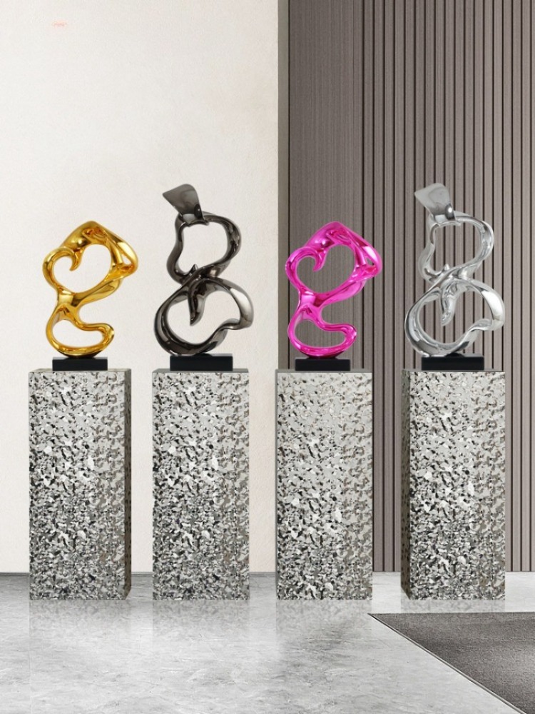 Escultura Abstrata de Fita Col - Resin Art Gift For Anniversary avaliação e preço