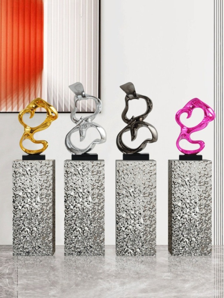 Escultura Abstrata de Fita Col - Resin Art Gift For Anniversary avaliação e preço