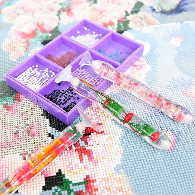 Conjunto de 1 Caneta de Pintur - Resin Art Flowers avaliação e preço