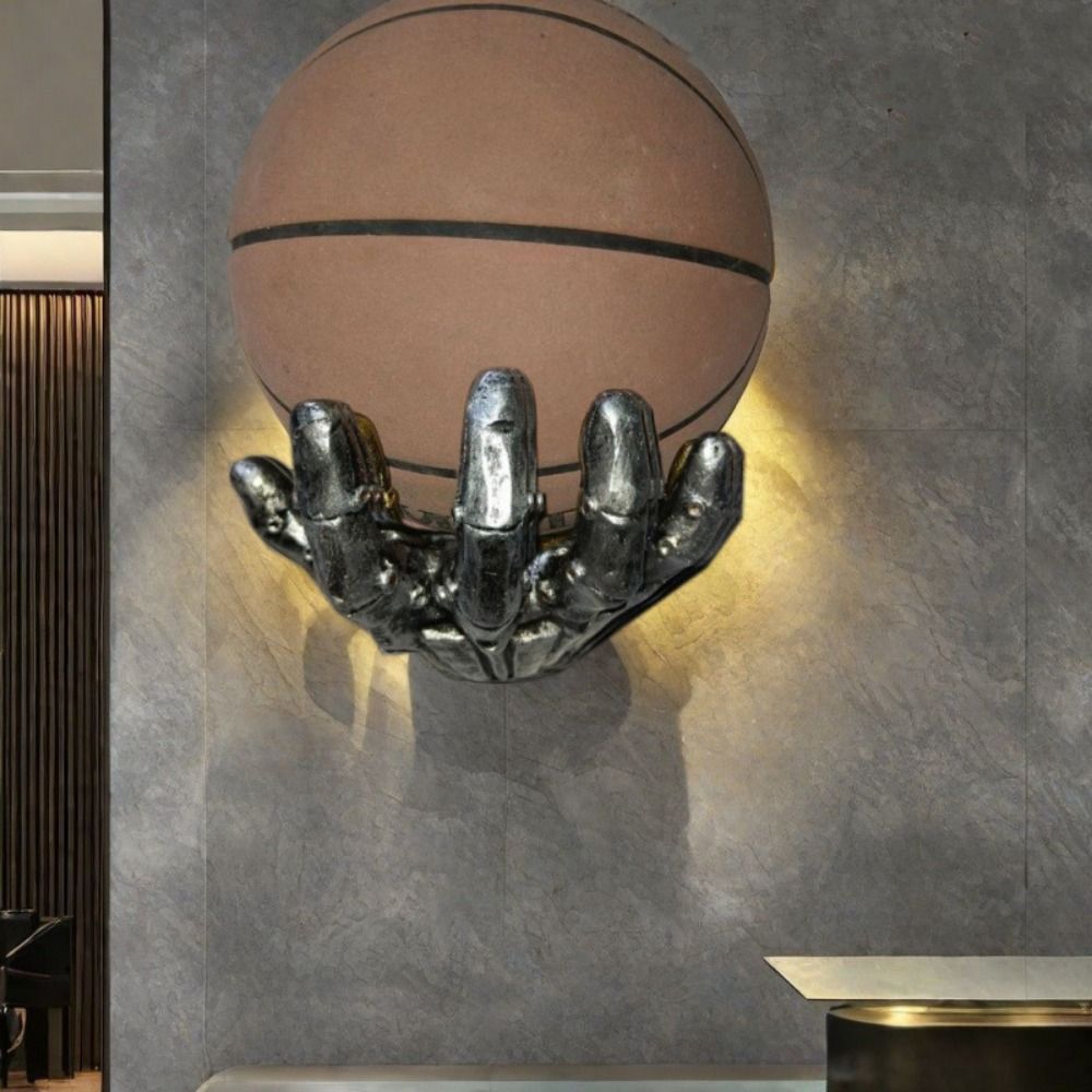 Suporte de Parede para Bola de - Background Resin Art avaliação e preço